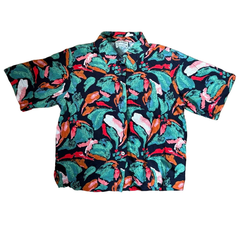 Tropical Print Women's Shirt